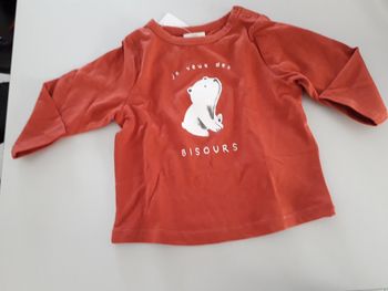 T shirt ML 6 mois