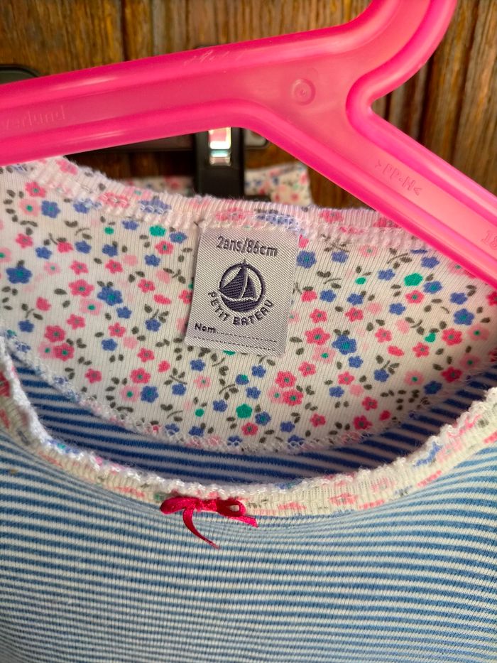 Ravissant pyjama short Petit bateau 2 ans - photo numéro 3