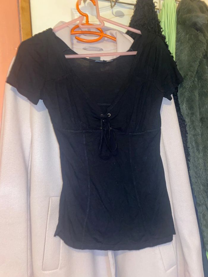 Jolie t shirt noir