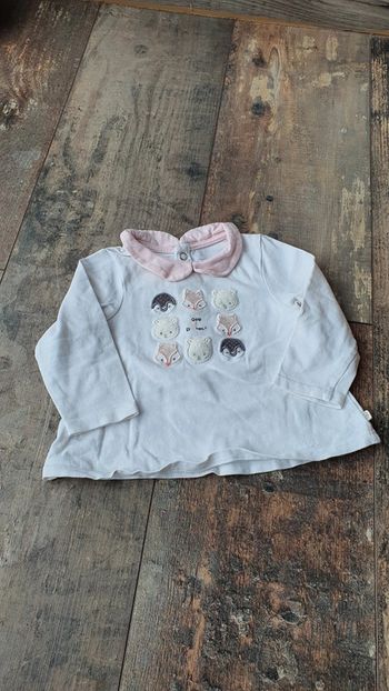 T-shirt Obaïbi 6 mois 68 cm en très bon état 👌