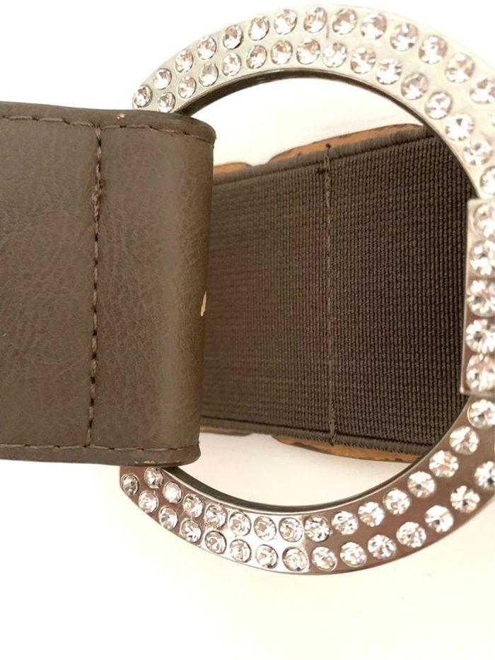 Ceinture boucle strass - photo numéro 5