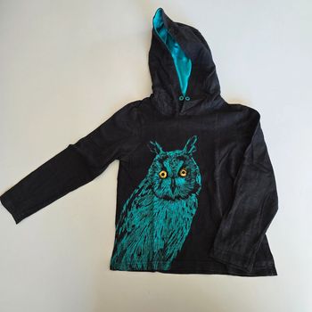 T-shirt manches longues à capuche - orchestra- 6 ans