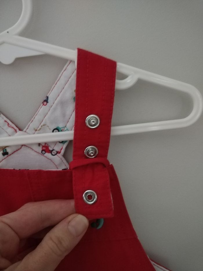 Salopette courte bébé garçon Sergent Major 9 mois - photo numéro 4