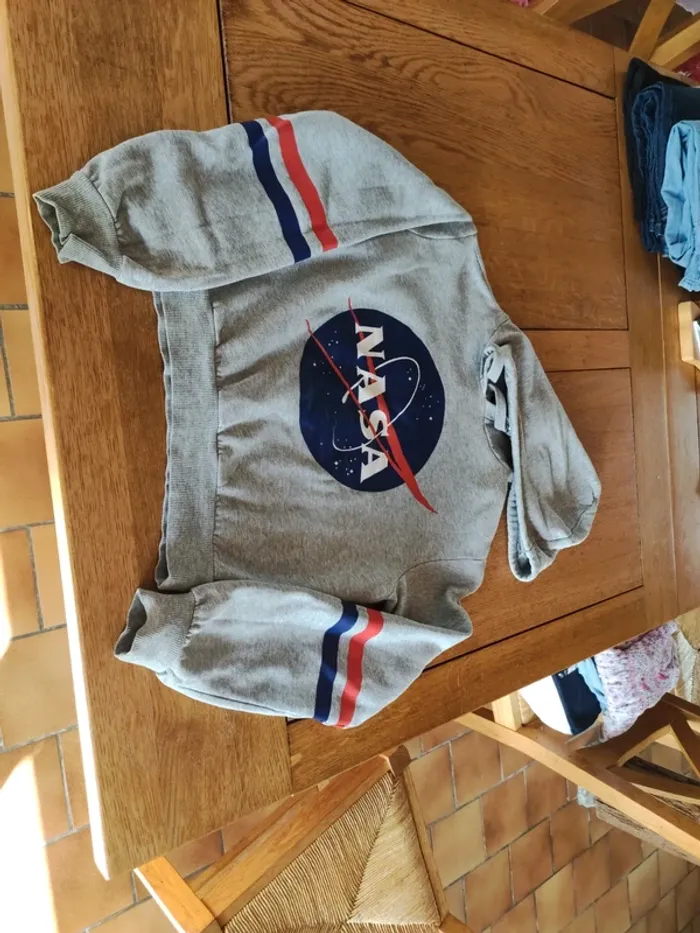 Sweat a capuche nasa