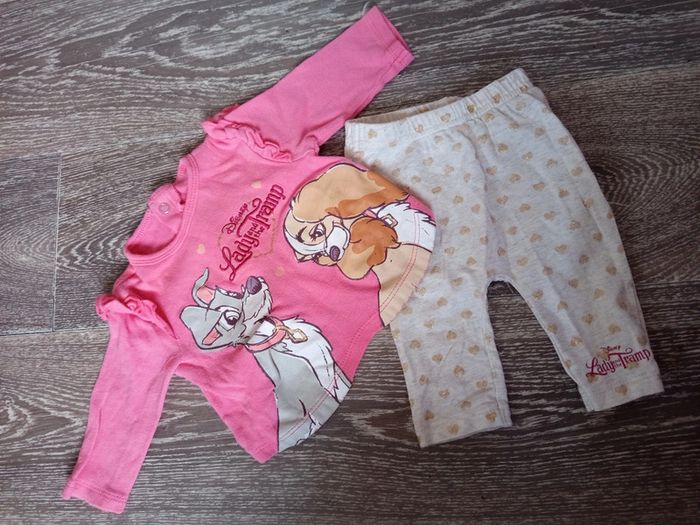 Ensemble la belle et le clochard Disney 3 mois