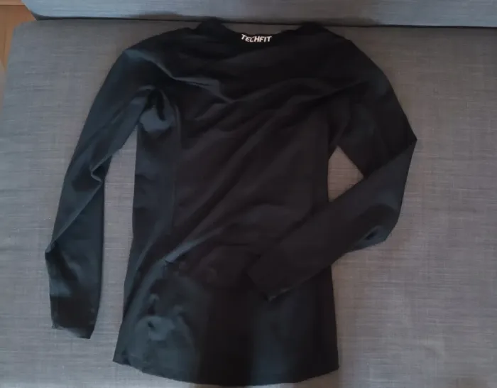 Maglia maniche lunghe Adidas nera - photo numéro 4