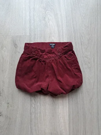Short Kiabi velours