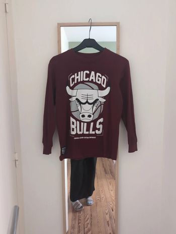 Haut manche longue NBA Chicago Bulls Zara