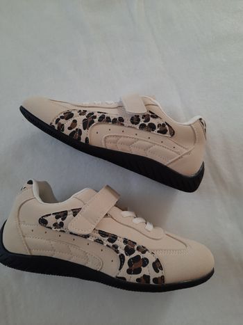 Basket fille Léopard 32