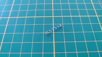 Ressort 86D N°86 pièce détachée Renault R8 Gordini 1/8 1/8ème Eaglemoss collections #A67