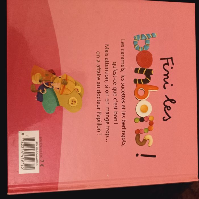 Livre fini les bonbons - photo numéro 3