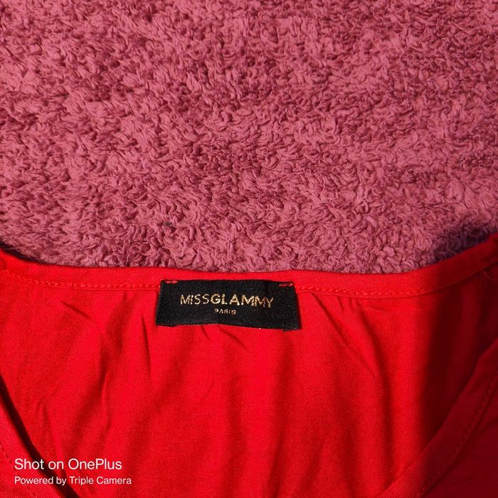 T-shirt de Noël Miss Glammy taille XL - photo numéro 3