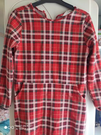 Robe 8-10ans carreaux