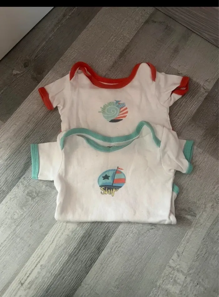Lot de body MC Pomette bébé garçon 9 mois
