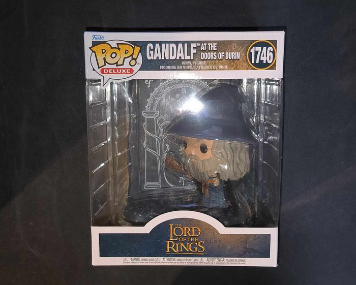 Figurine Funko Pop Deluxe / Gandalf At The Doors Of Durin 1746 / Le Seigneur Des Anneaux « LOTR »