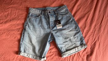 Short en jean homme