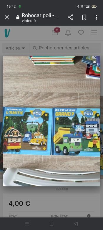 Livre Robocar poli