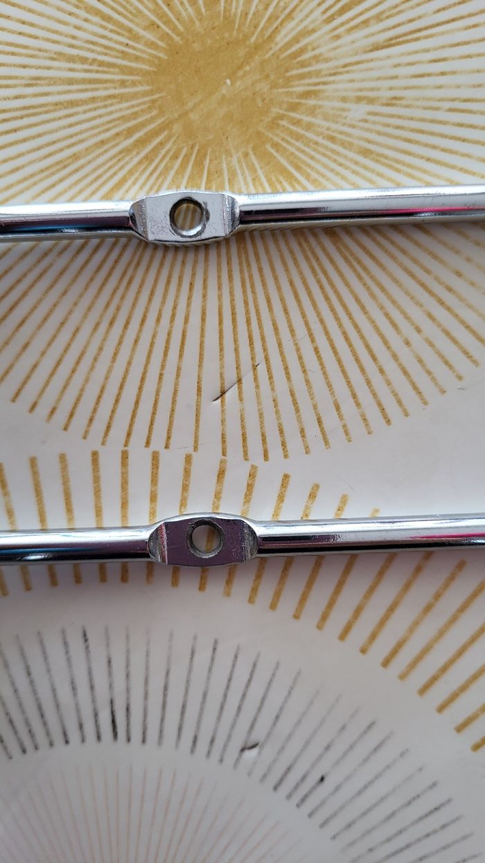 Portemanteau à Suspendre avec 8 Crochets Chromés&Boules Plastiques Multicolores-Style Sputnik 60s - photo numéro 8