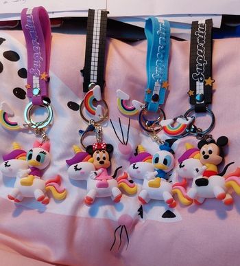 Porte-clés disney avec poney licorne