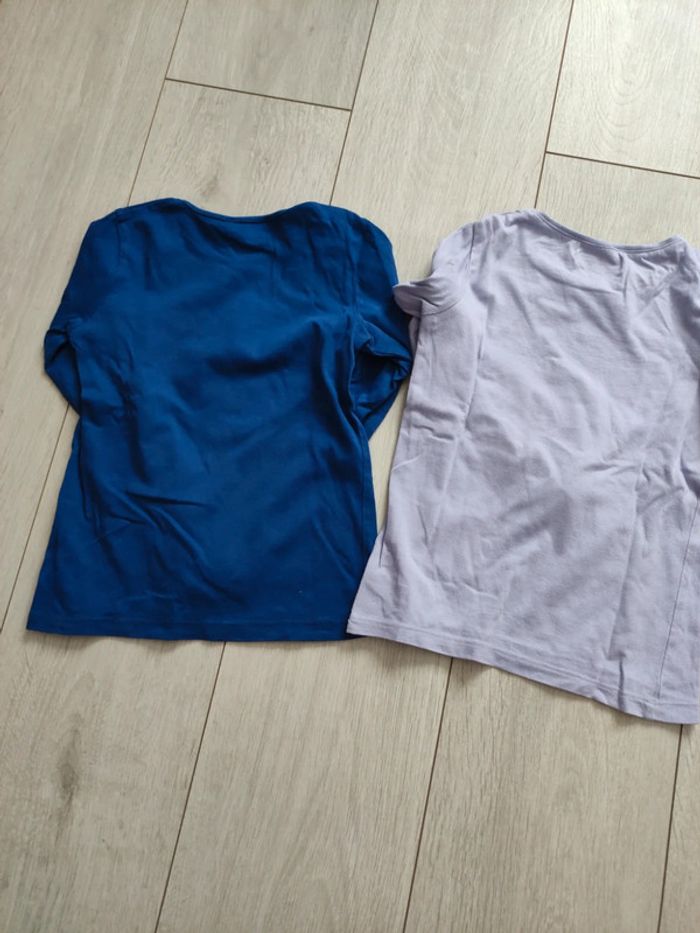 Lot tee shirt fille Lisa rose 6 ans - photo numéro 3