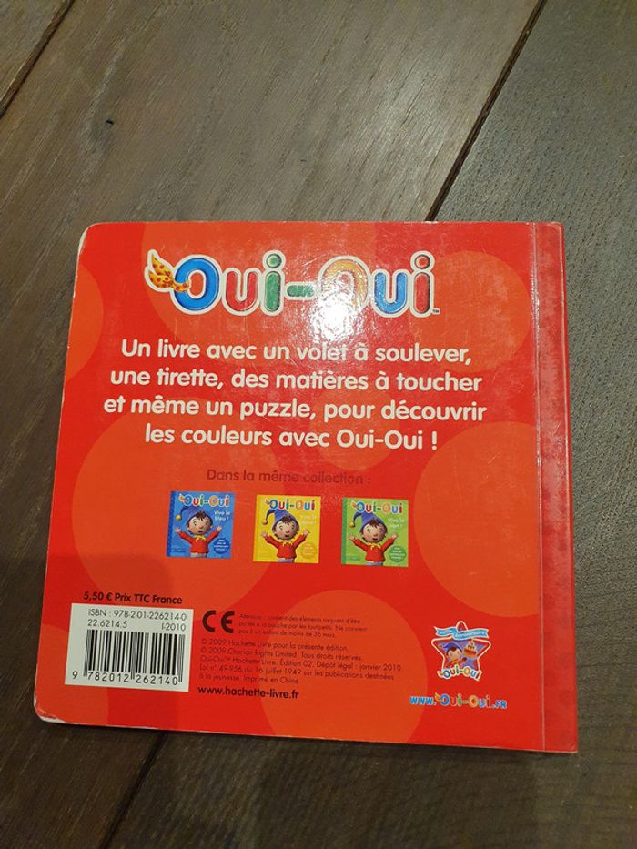 livre à toucher oui oui - photo numéro 4