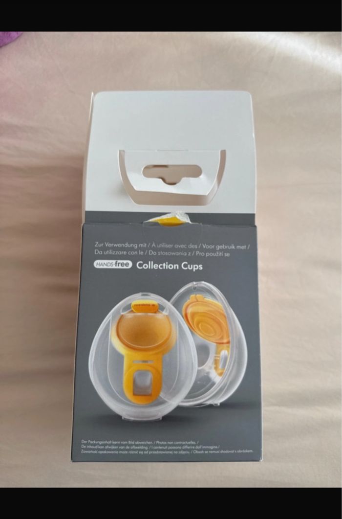 Téterelles  neuves 27mm pour tire lait Medela solo hands free - photo numéro 4