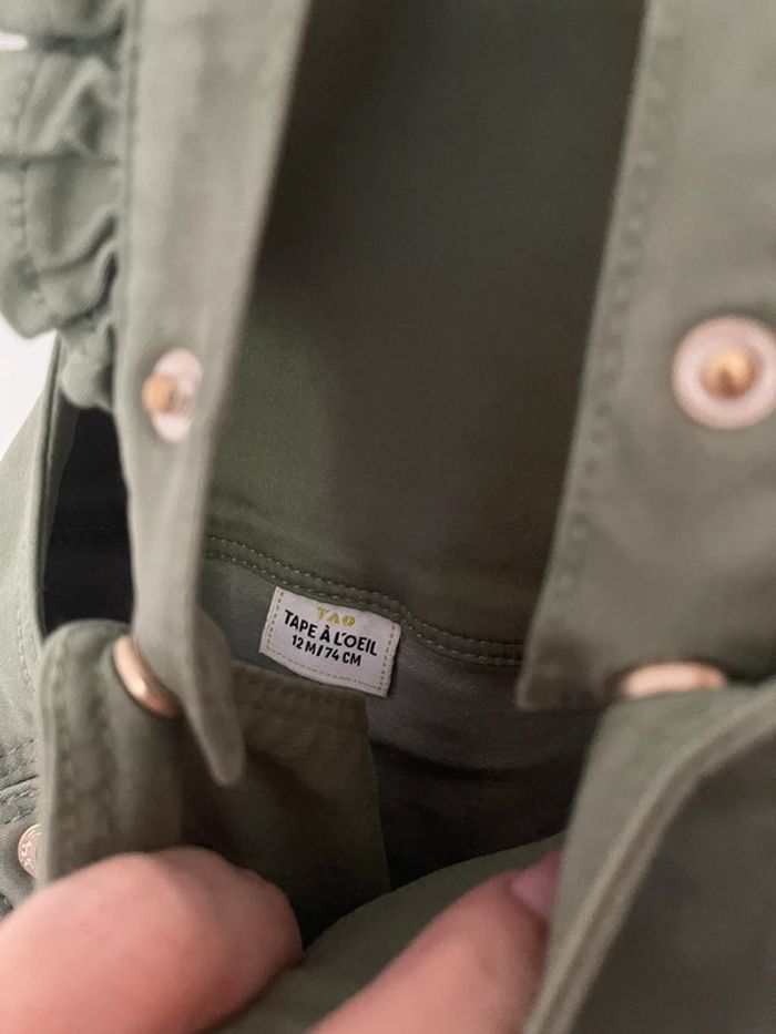 salopette kaki - photo numéro 2