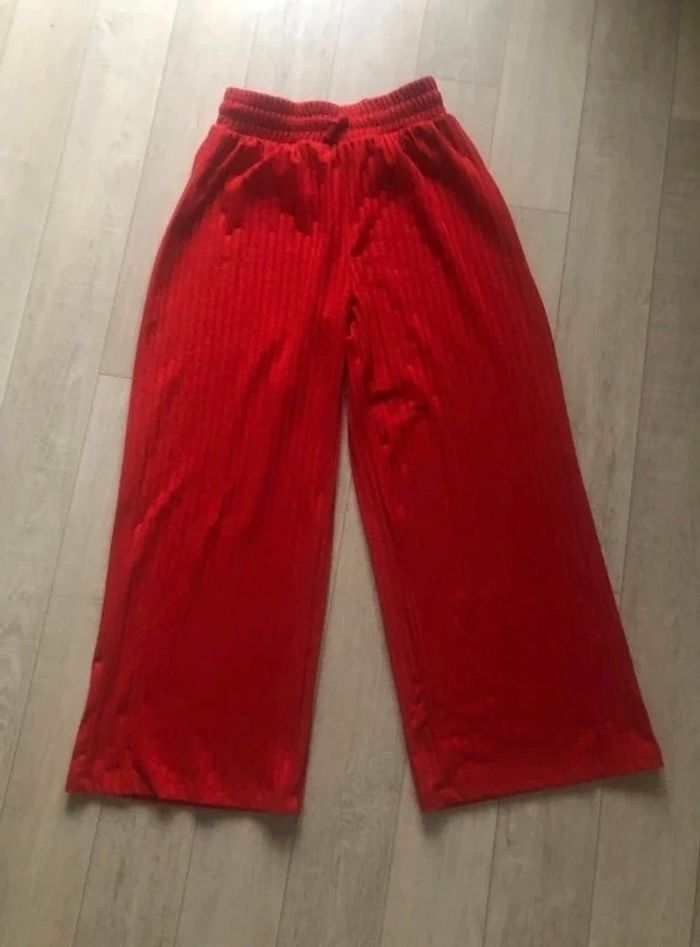 Pantalon rouge fille Zara - photo numéro 2