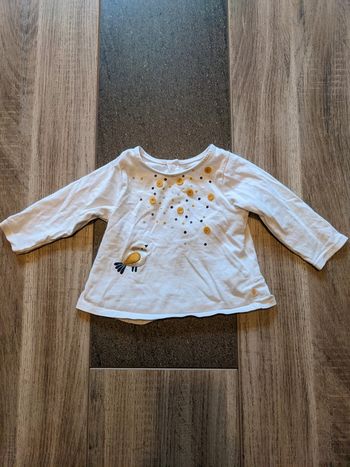 Manches longues taille 6 mois