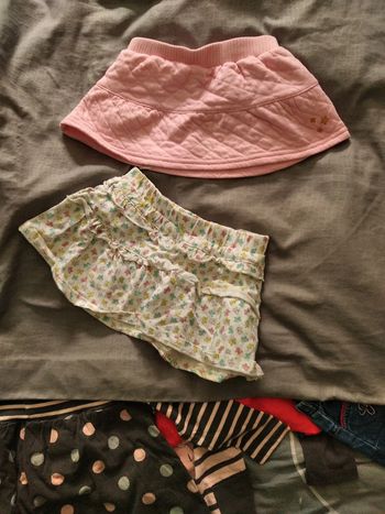 lot de 2 jupes 12 mois