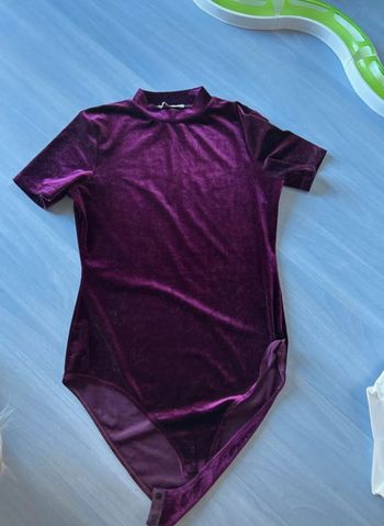 Body effet velours Gemo taille M