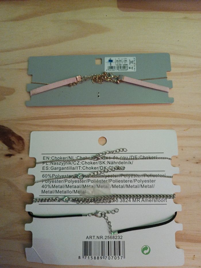 Bijoux lot neufs avec étiquette. - photo numéro 4