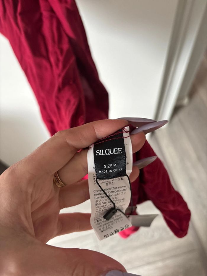 Robe longue rouge foncé Shein - photo numéro 7