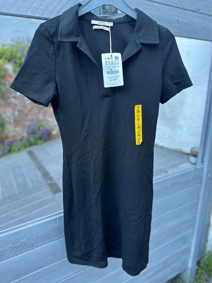 Robe moulante noir pull & bear - photo numéro 3