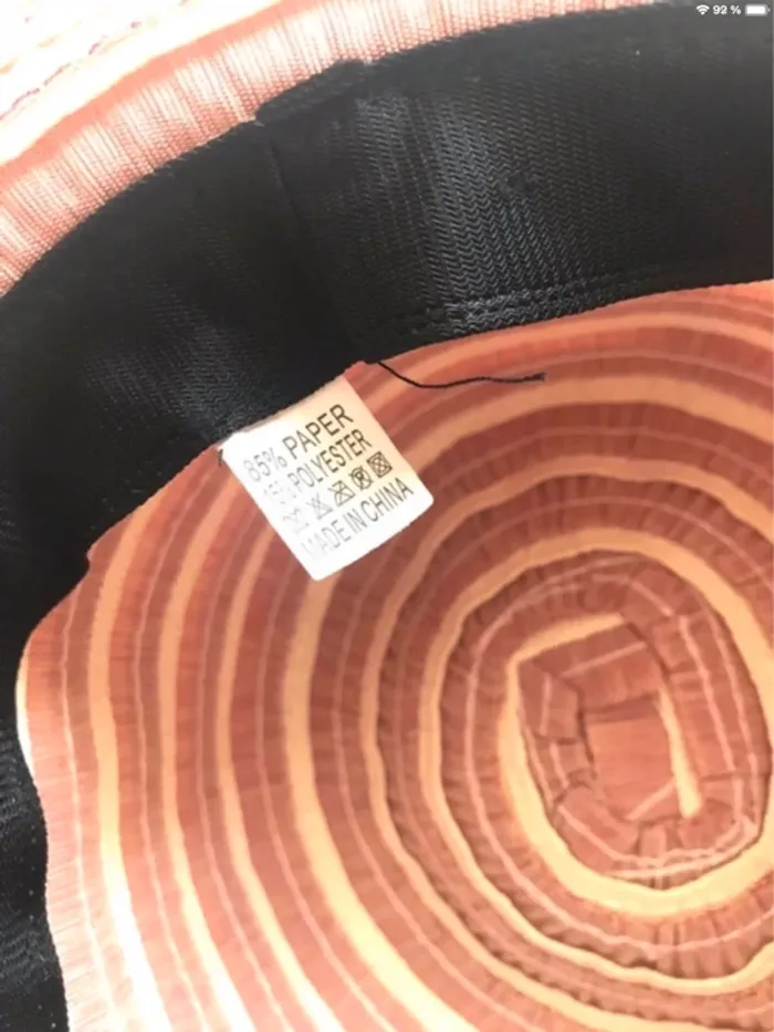 Chapeau à pompons rose taille unique neuf jamais porté - photo numéro 5