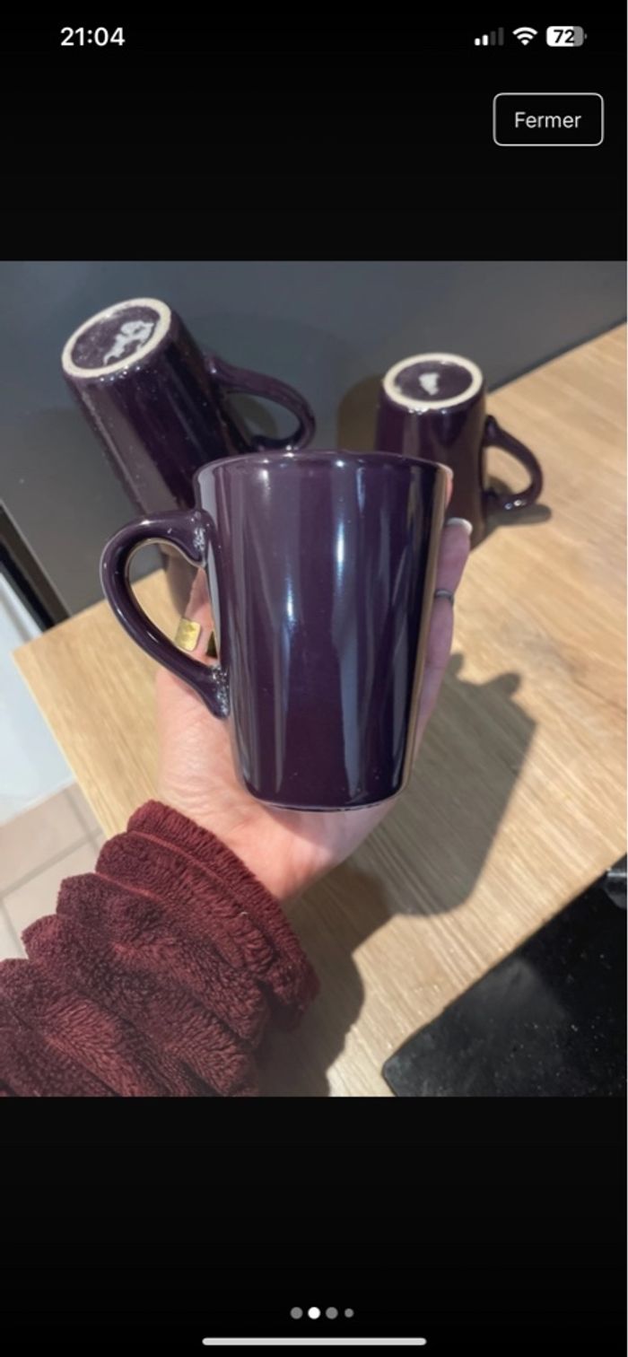 Lot 4 grandes tasses - photo numéro 4