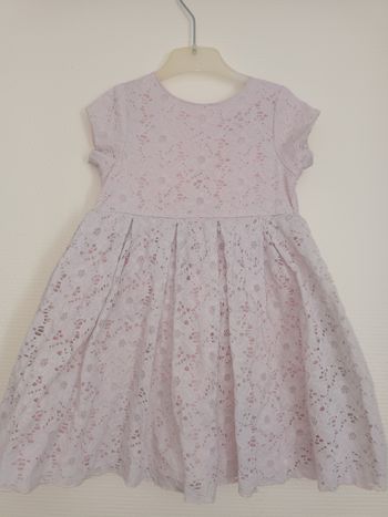 Robe rose taille 24/36 mois