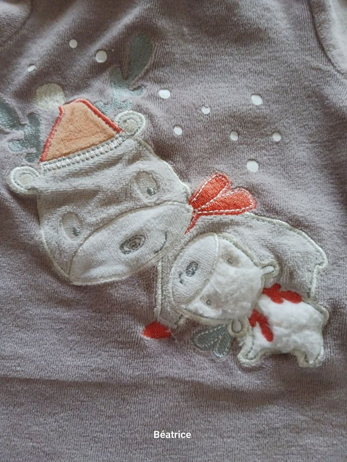Pyjama manches longues  très doux - photo numéro 2
