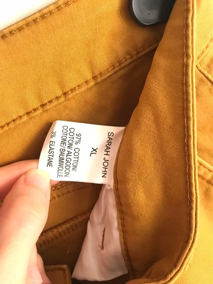 Jean Sarah John moutarde taille 42 - photo numéro 9