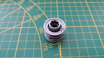 Jante 30259883 pièce détachée Playmobil 70317 Retour vers le futur Delorean #B54