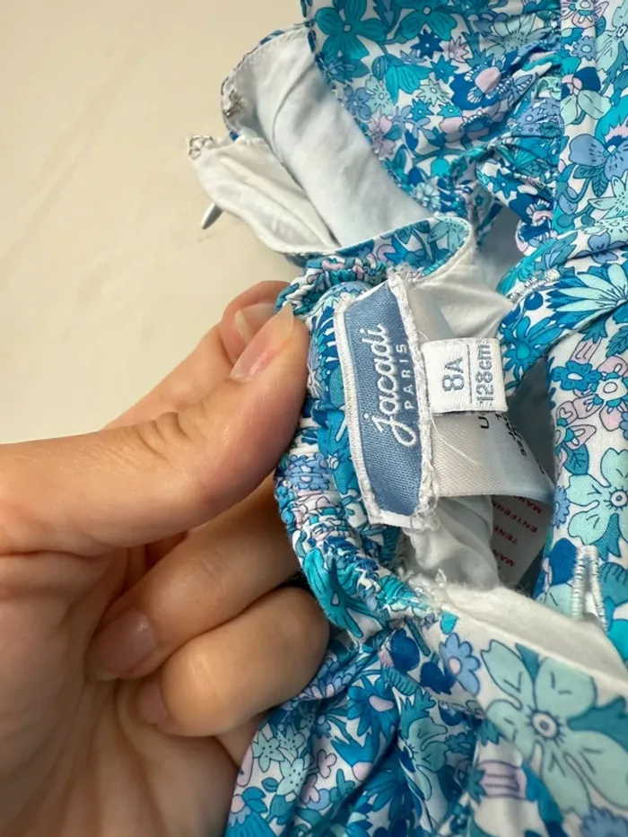 Robe liberty jacadi et serre tête - photo numéro 3