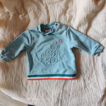 Sweat bleu Jacadi