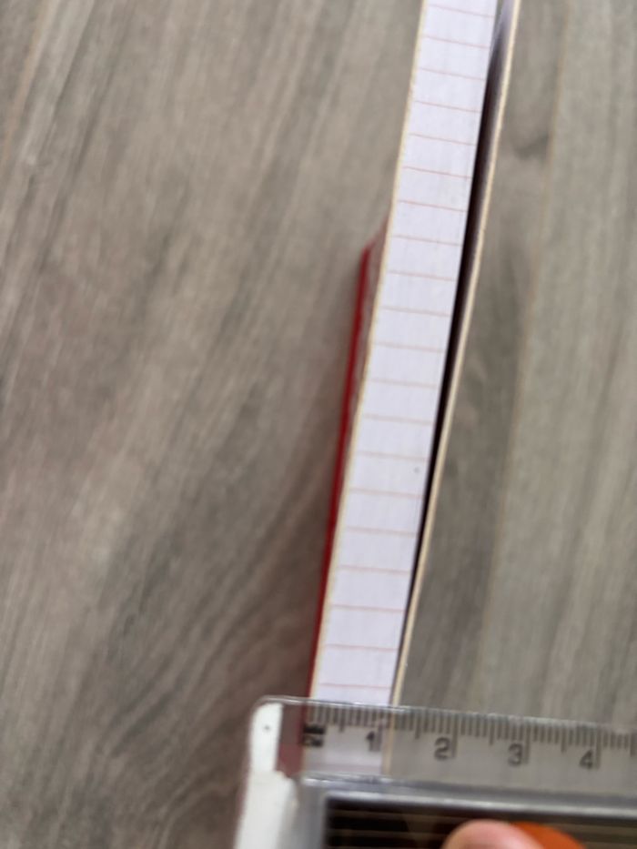 carnet de notes a5 à carreaux neufs jardiland couverture pattes de chien - photo numéro 3