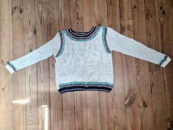 Haut ajouré à manches longues