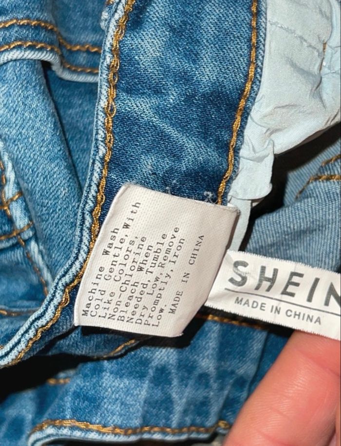 Jean skinny troué taille haute - photo numéro 7