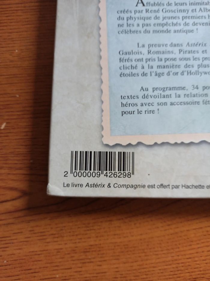 Livre Astérix & compagnie hachette - photo numéro 3