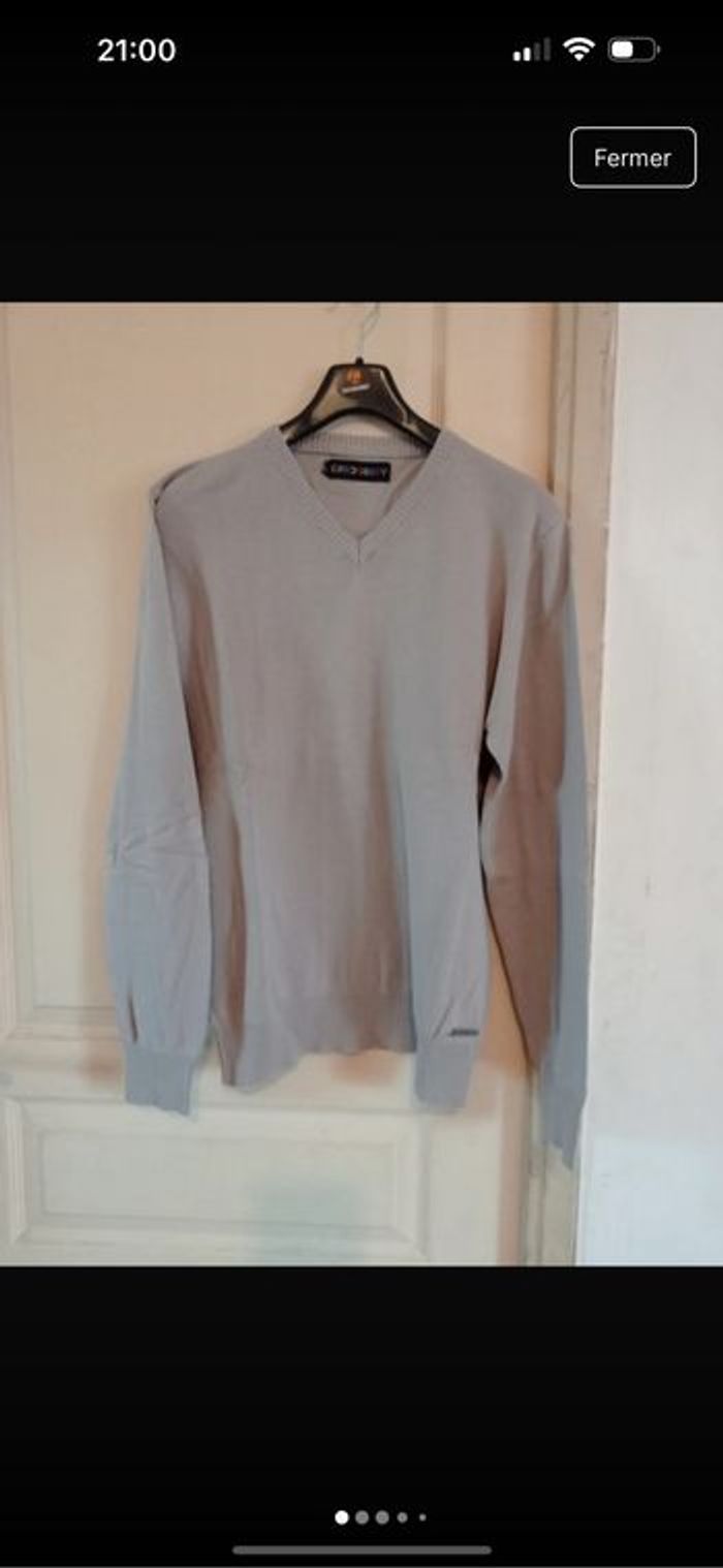 Pull col en V