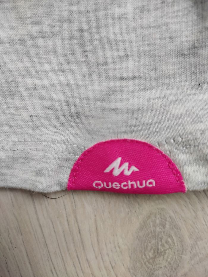 T-shirt gris Quechua 3-4 ans - photo numéro 4