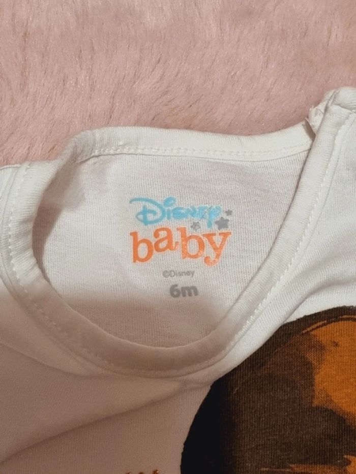 Haut manches longues bambi - 6mois - disney - photo numéro 2