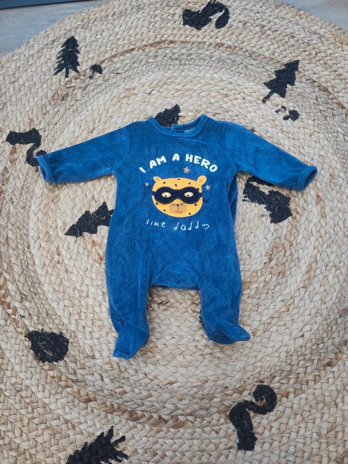 Lot de 4 pyjamas velours garçon - photo numéro 2